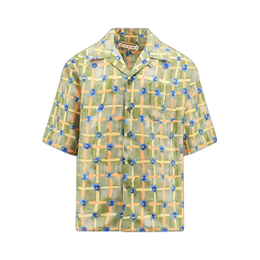 Marni Short-Sleeved Graphic Printed Shirt