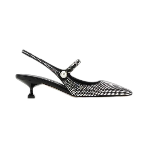 Miu Miu Embellished Pointed Toe Pumps