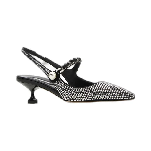 Miu Miu Embellished Pointed Toe Pumps