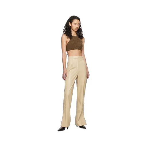 Halterneck Fine-Knit Bralette