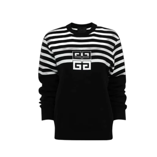 Embroidered Wool Sweater