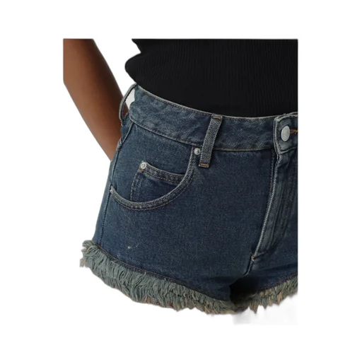 Isabel Marant Eneidao High-Waisted Denim Shorts