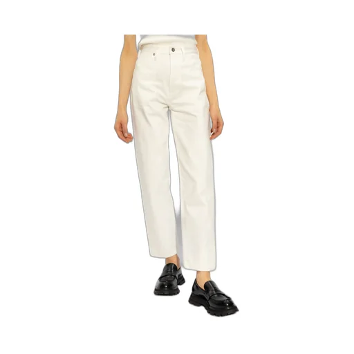Jil Sander Mid-Waisted Cropped Jeans
