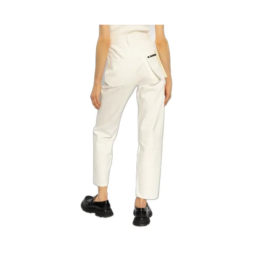 Jil Sander Mid-Waisted Cropped Jeans