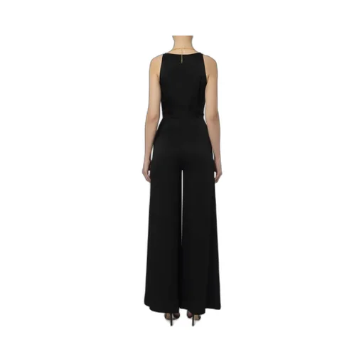 Elisabetta Franchi Cowl Neck Body-Chain Jumpsuit