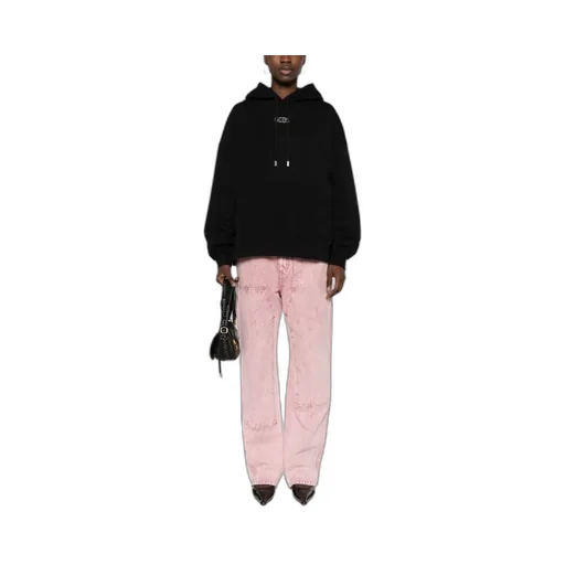 Gcds Logo Embellished Drawstring Hoodie