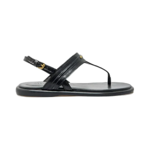 Round-Headed Flat Sandals
