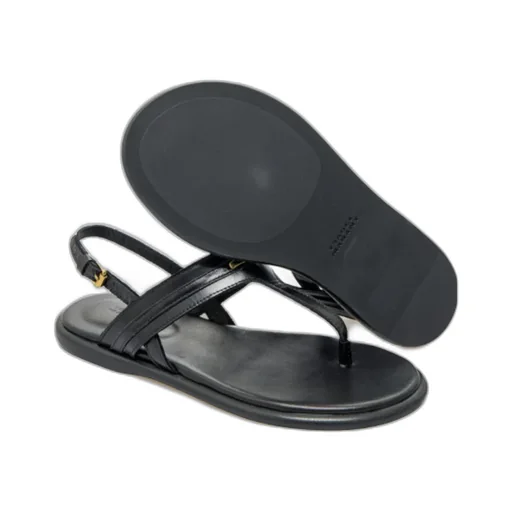 Round-Headed Flat Sandals