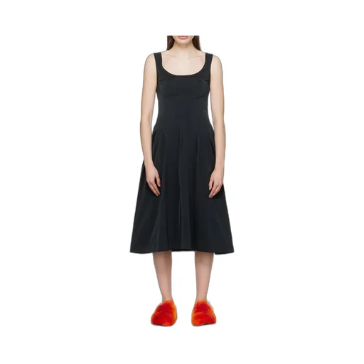Marni Sleeveless Pleated Dress