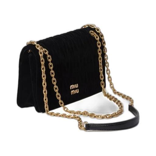 Matelassé Velvet Mini-Bag