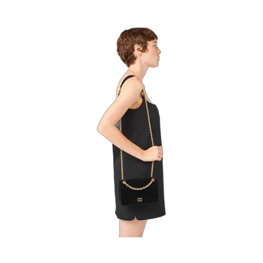 Matelassé Velvet Mini-Bag