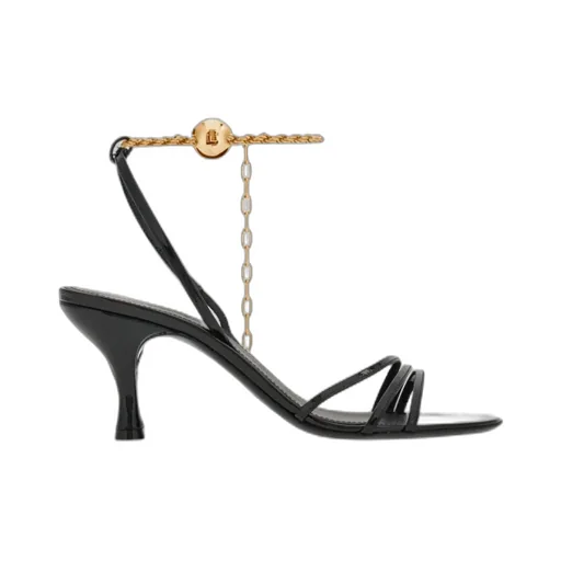 Salvatore Ferragamo Cable-Link Chain Open-Toe Sandals