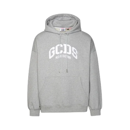 Gcds Flocked Logo Drawstring Hoodie