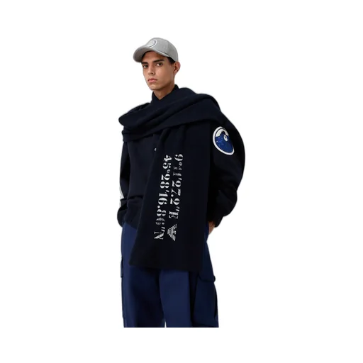 Logo Wool Scarf