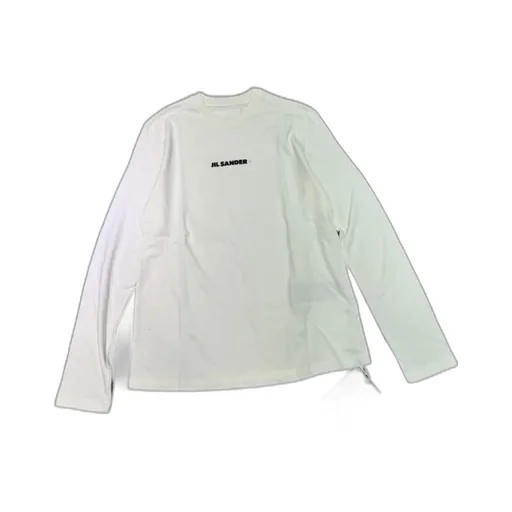 T-Shirt With Round Neck And Long Sleeves