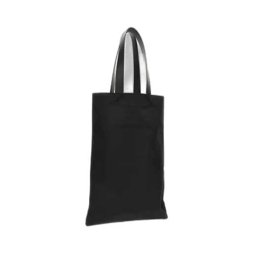 Jil Sander Logo-Print Large Open Top Tote Bag