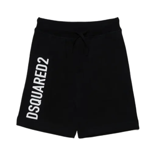 Dsquared2 Kids Logo-Printed Drawstring Shorts