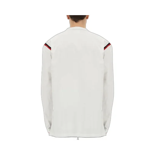 Stripe-Detail Long-Sleeve T-Shirt