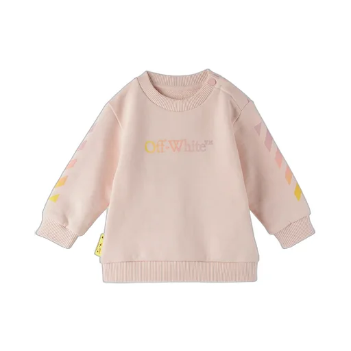 Off-White Kids Diag Stripe Printed Crewneck Tracksuit
