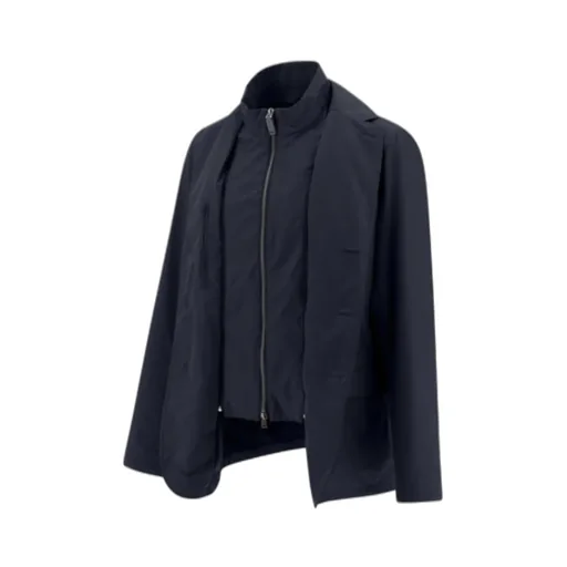 Herno Buttoned Layered Jacket
