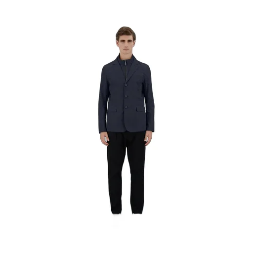 Herno Buttoned Layered Jacket