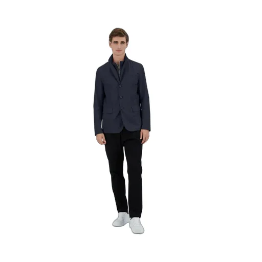 Herno Buttoned Layered Jacket