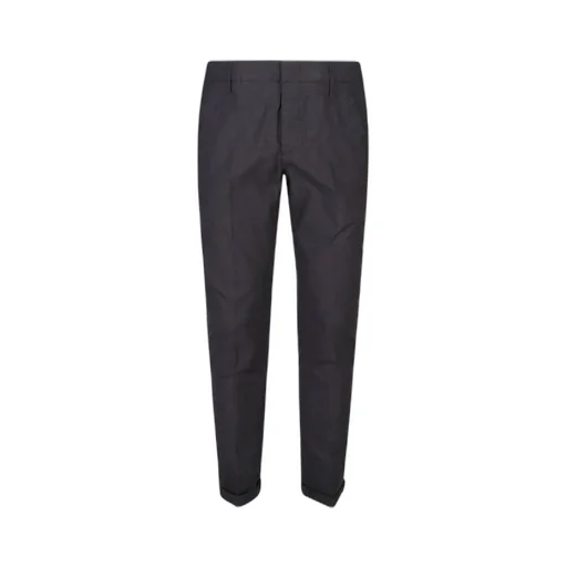 Cuffed Cotton Pants