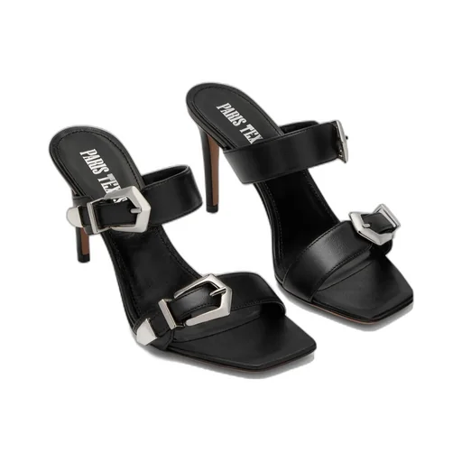 Ursula 85Mm Leather Mules