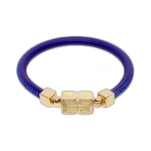 G Cube Leather Bracelet