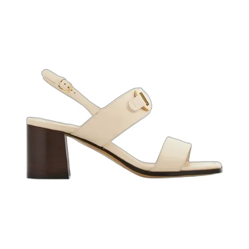 Gancini Decorative High-Heeled Sandals