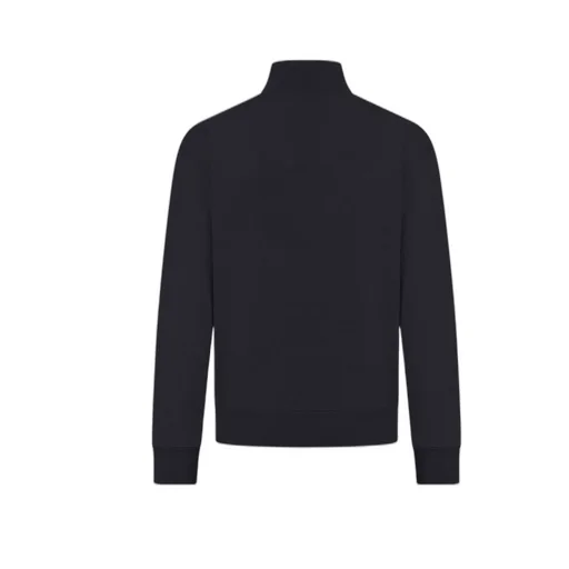 Maison Kitsuné Fox Head Patch Half-Zip Sweatshirt