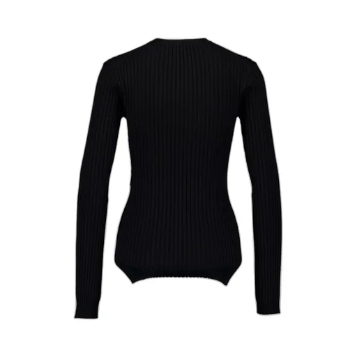 Stella Mccartney Lace-Up Ribbed Knit Jumper