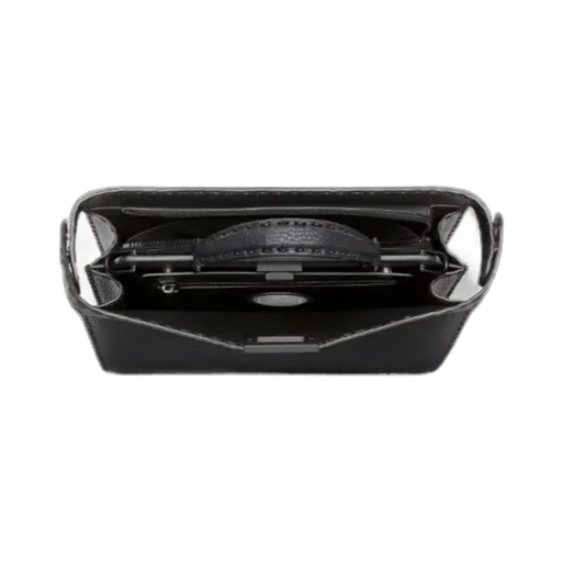 Black Selleria Bag With 713 Hand-Sewn Topstitches