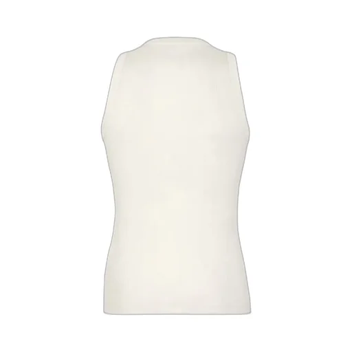 Fendi Logo Plaque Ribbed-Knit Top