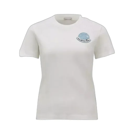Moncler Logo Patch Crewneck T-Shirt