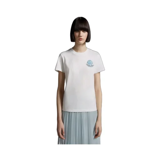 Moncler Logo Patch Crewneck T-Shirt