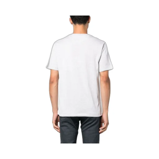 Eleventy Contrast-Trim Crew Neck T-Shirt