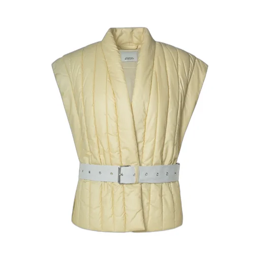 Isabel Marant Ajali Belted Padded Gilet