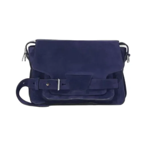 Beacon Suede Saddle Bag