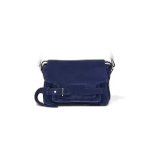 Beacon Suede Saddle Bag