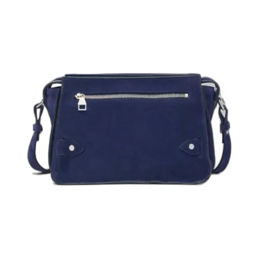 Beacon Suede Saddle Bag