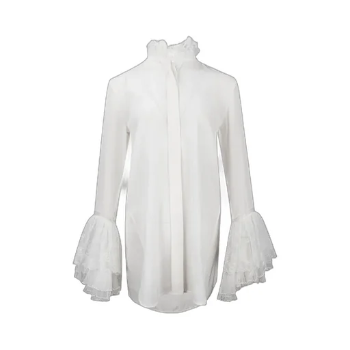 Lace Long-Sleeved Shirt