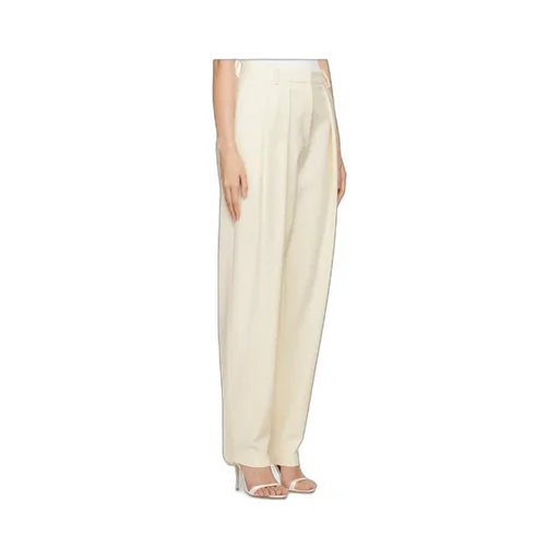 Magda Burtym Pleated Straight-Leg Trousers