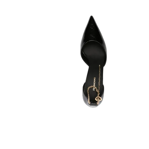 Pointed Ankle Chain High Heels