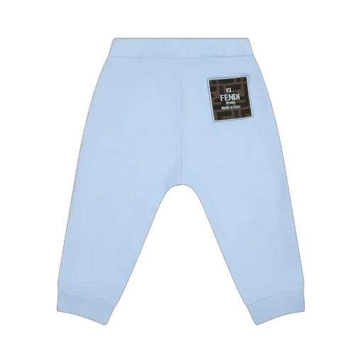 Fendi Kids Logo Patch Track Pants