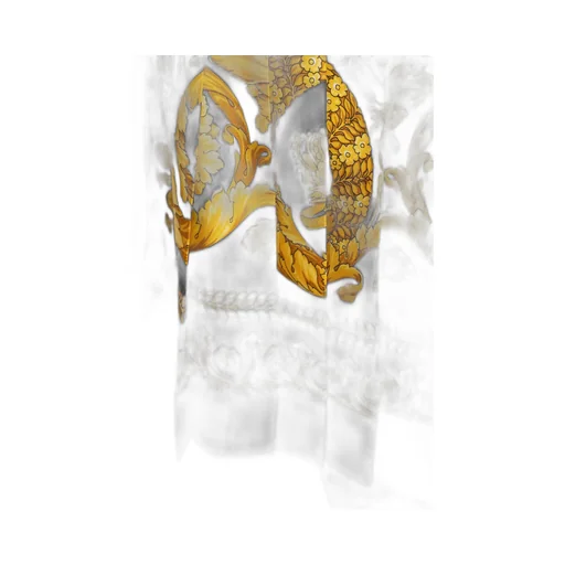 Versace Pattern-Printed Pleated Skirt