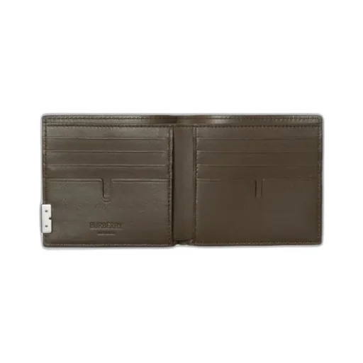 Burberry B-Cut Bi-Fold Wallet