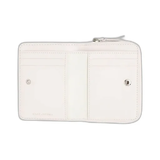 Marc Jacobs Logo Printed Zipped Mini Compact Wallet