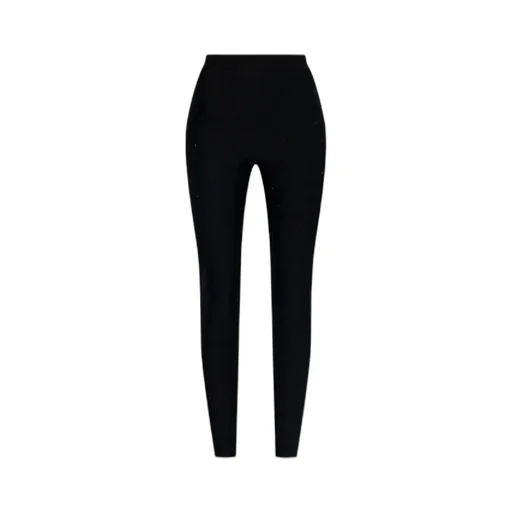 Versace Jeans Couture Rhinestone Embellished Leggings