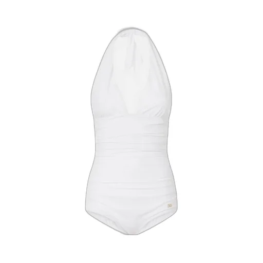 Dolce & Gabbana Dg Plaque One-Piece Swimsuit